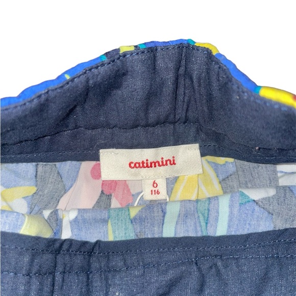 Catimini girls floral skirt size 6 - Picture 3 of 5